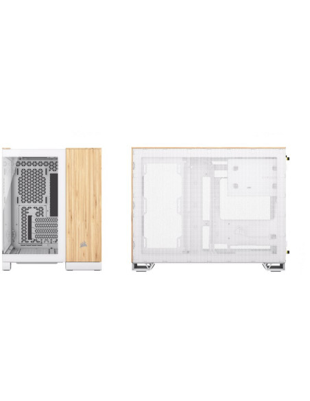 Obudowa Corsair 2500X White/Bamboo