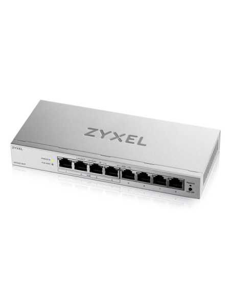 Switch Zyxel Gs1200-8Hp 8P V3 Poe (Poe+: 4 ) 68W Managed Gigabit