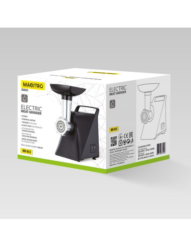 Maszynka Do Mielenia Mięsa 1000W Mr-853 Maestro