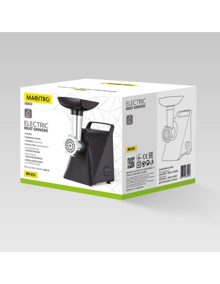 Maszynka Do Mielenia Mięsa 1000W Mr-853 Maestro