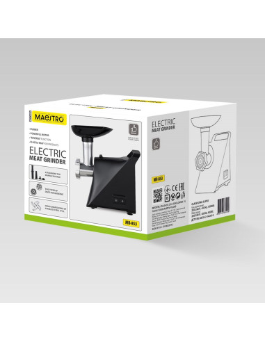 Maszynka Do Mielenia Mięsa 1000W Mr-853 Maestro