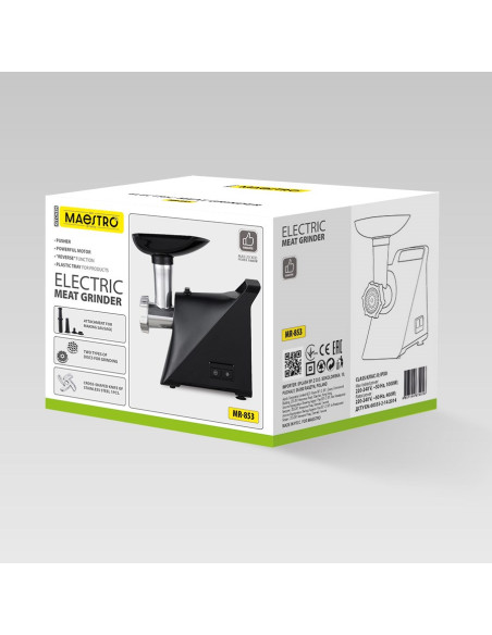 Maszynka Do Mielenia Mięsa 1000W Mr-853 Maestro