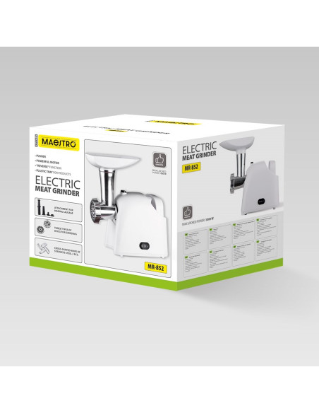 Maszynka Do Mielenia Mięsa 1000W Mr-852 Maestro