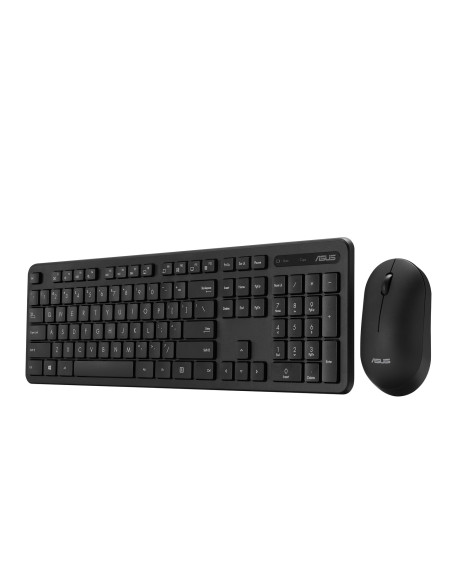 Zestaw Klawiatura + Mysz Asus Cw100 Wireless Keyboard And Mouse Set Black