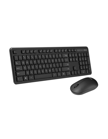 Zestaw Klawiatura + Mysz Asus Cw100 Wireless Keyboard And Mouse Set Black