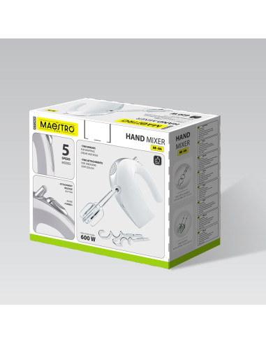 Mikser Ręczny 600W Mr-506 Maestro