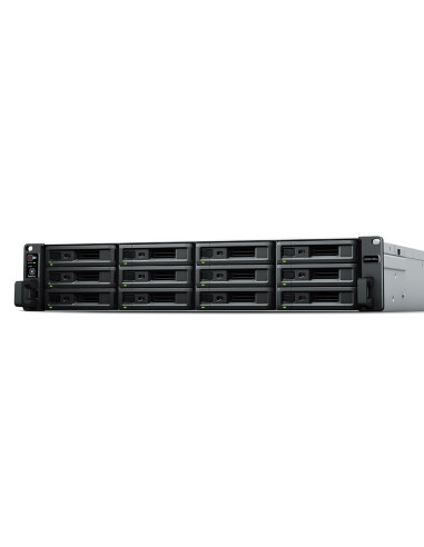 Nas Synology Rs3621Rpxs  2U Rack  12X (3.5" Sata Hdd/ 2.5" Sata Ssd)  Intel Xeon D-1531  8 Gb Ddr4 Ecc Udimm (Max. 64Gb), 4X 1Gb