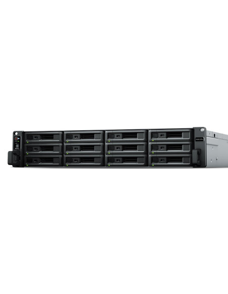 Nas Synology Rs3621Rpxs  2U Rack  12X (3.5" Sata Hdd/ 2.5" Sata Ssd)  Intel Xeon D-1531  8 Gb Ddr4 Ecc Udimm (Max. 64Gb), 4X 1Gb