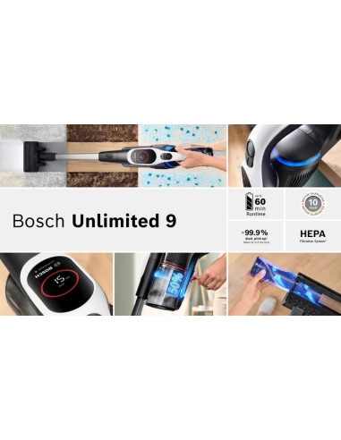 Odkurzacz Pionowy Bosch Bcs931Wba