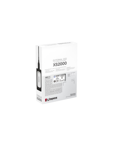 Dysk Zewnętrzny Ssd Kingston Xs2000 (1Tb  Usb 3.2  Srebrny  Sxs2000/1000G)