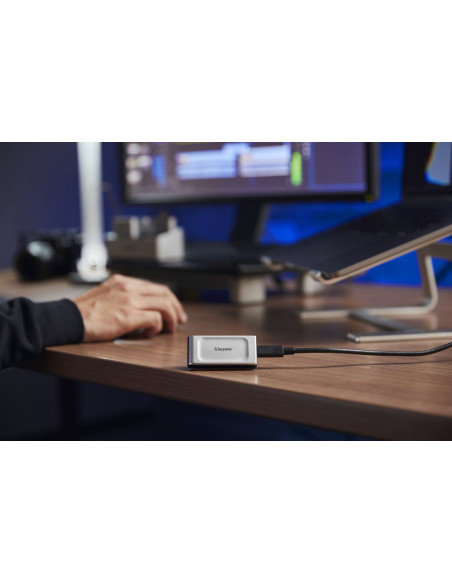 Dysk Zewnętrzny Ssd Kingston Xs2000 (1Tb  Usb 3.2  Srebrny  Sxs2000/1000G)