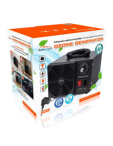 Media-Tech Generator Ozonu Do Dezynfekcji I Oczyszczania Powietrza Ozone Generator Mt6540