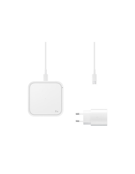 Samsung Flat Induction Pad, Quick Charge 15W (Mains Charger Not Included) White