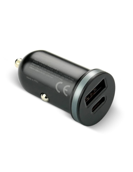 Everactive Ładowarka Samochodowa 1X Usb + 1X Usb-C 35W Qc 3.0 Pd Czarna Cc-30Q