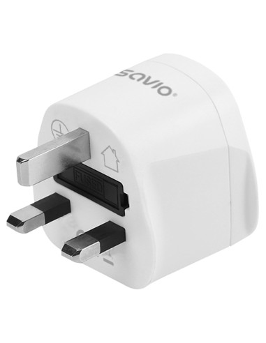 Savio Adapter Podróżny Gniazdo Globalne - Wtyk Uk Ap-05