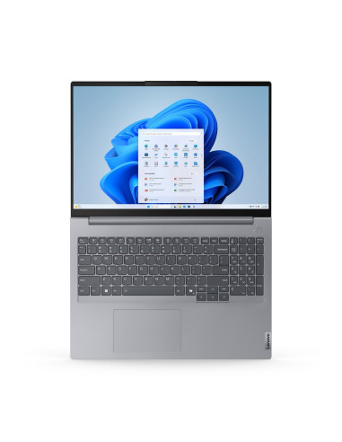 Lernovo Thinkbook 16 G7 Arp Ryzen 5 7535Hs 16" Wuxga Ips 300Nits Ag 16Gb Ddr5 4800 Ssd512 Radeon 660M Cam1080P 45Wh W11Pro Arcti