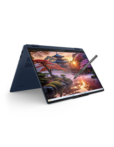 Lenovo 5-16Akp10 Ryzen Ai 7 350 16" Wuxga Touch Ips Ag 16Gb Ssd1Tb Bt Blkb X360 Win11 Cosmic Blue (Repack) 2Y