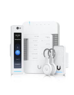 Zestaw Startowy Unifi Access Ubiquiti G3 Pro Ua-G3-Sk-Pro, Czytnik Dostępu G3 Professional + Czytnik G3 + Hub +  Breloki (2 Sztu