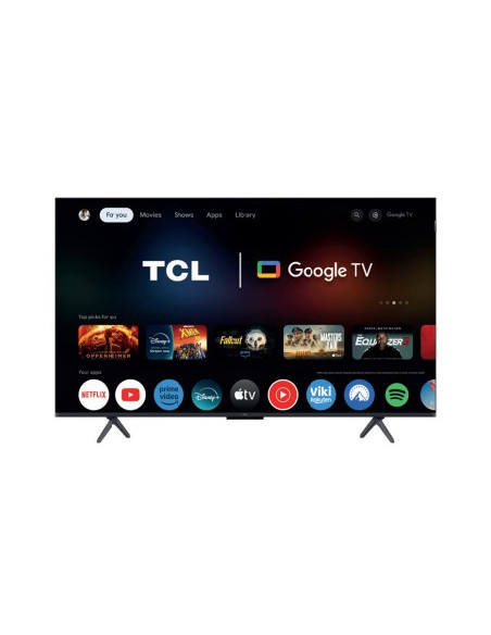 Telewizor Tcl 50C61K Qd-Mini Led 50" 4K Ultra Hd 144Hz Google Tv Dolby Atmos Metaliczny