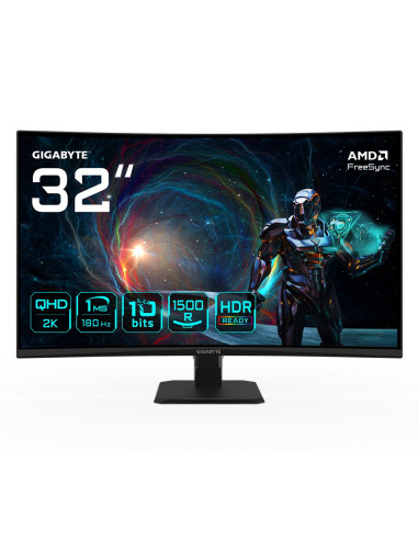 Monitor Gigabyte Led 31,5" Gs32Qca 180Hz