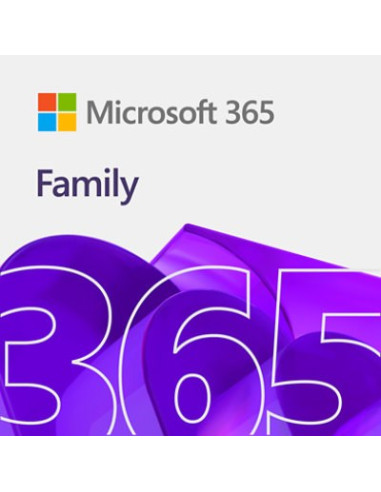 Microsoft 365 Family Esd 1Y 6U Win/Mac32/64Bit Alll