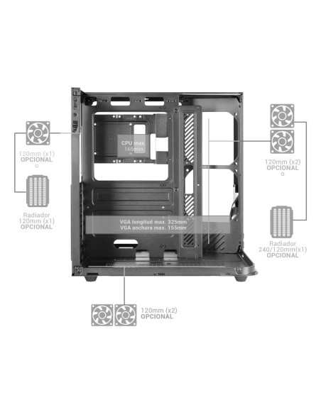 Tacens Mars Mc-Infiniolite Atx-Obudowa