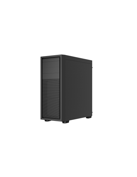 Gembird Obudowa Fornax K500 Midi-Tower (2X Usb 3.0, 1X Usb Typ-C, Czytnik Kart, Hd Audio) Czarna