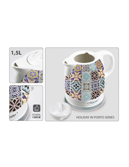Ceramiczny Czajnik Elektryczny Mr-066-Porto Maestro