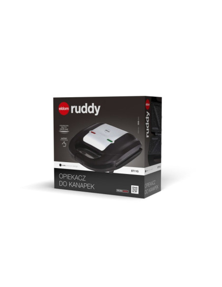 Eldom Sandwich Ruddy, 750 W, Płyty Granitowe St11G