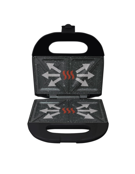 Eldom Sandwich Ruddy, 750 W, Płyty Granitowe St11G