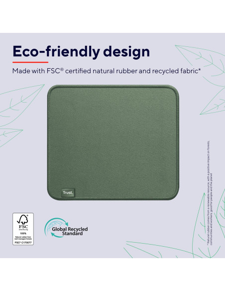 Podkładka Pod Mysz Trust Boye Eco Zielona