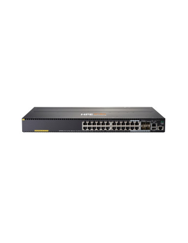 Hpe Aruba Networking 2930M 24G Poe+ 1-Slot Switch Zarządzany L3 Gigabit Ethernet (10/100/1000) Obsługa Poe 1U Szary