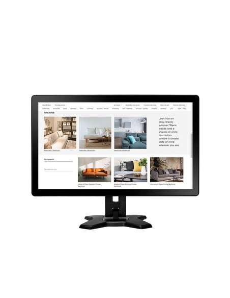 Ag Neovo Tx-2401 Monitor Komputerowy 60,5 Cm (23.8") 1920 X 1080 Px Full Hd Led Ekran Dotykowy Blad Czarny