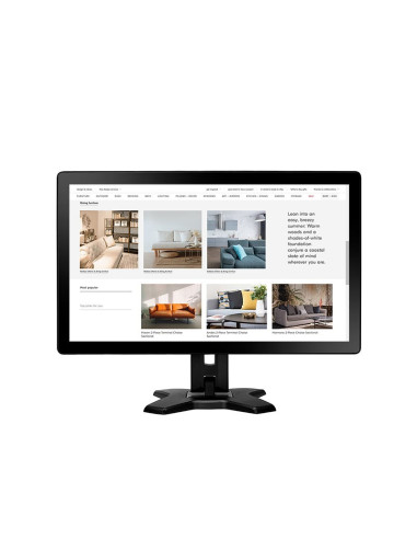 Ag Neovo Tx-2401 Monitor Komputerowy 60,5 Cm (23.8") 1920 X 1080 Px Full Hd Led Ekran Dotykowy Blad Czarny