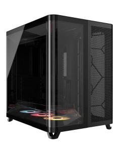 Obudowa Komputera Corsair Air 5400 Rs-R Argb, Midi Tower, Szkło Hartowane, Rgb - Czarne, 3X Wentylatory 120 Mm W Zestawie 2