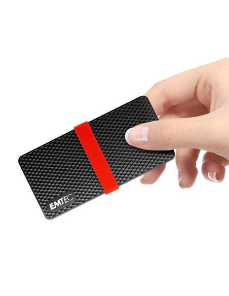 Dysk Emtec X200 - 2 Tb - Usb Type-C - 3.2 Gen 1 (3.1 Gen 1) - 450 Mb/S - 5 Gbps