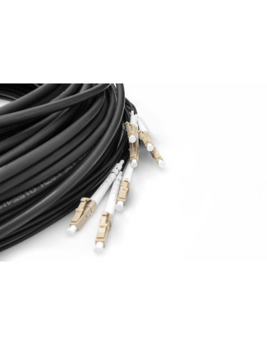 Kabel Światłowodowy Digitus Lc- Upc 50M Wstępnie Zakończony Om4 8