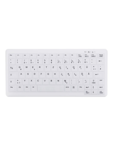 Cherry Ak-C4110 Klawiatura Medyczna Rf Wireless Qwertz Niemiecki Biały