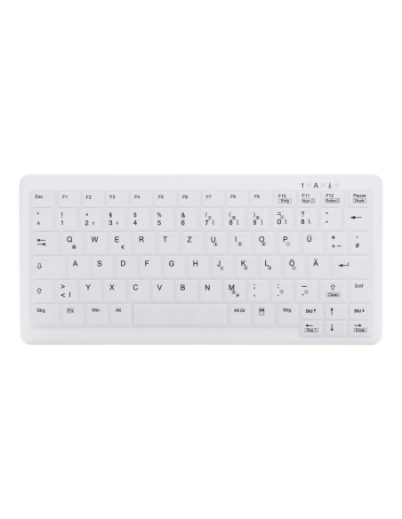Cherry Ak-C4110 Klawiatura Medyczna Rf Wireless Qwertz Niemiecki Biały