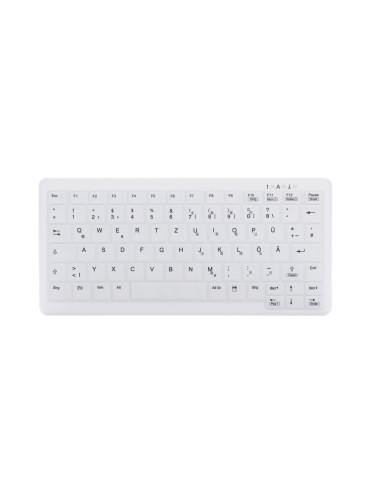 Cherry Ak-C4110 Klawiatura Medyczna Rf Wireless Qwertz Niemiecki Biały