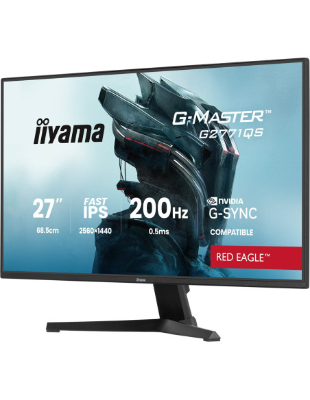 Monitor Iiyama G-Master G2771Qs-B1 27" Fast-Ips - Płaski Ekran