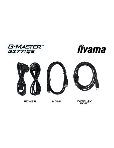 Monitor Iiyama G-Master G2771Qs-B1 27" Fast-Ips - Płaski Ekran