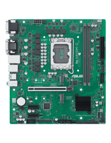 Asus Pro H810M-C-Csm Intel H810 Lga 1851 (Socket V1) Micro Atx