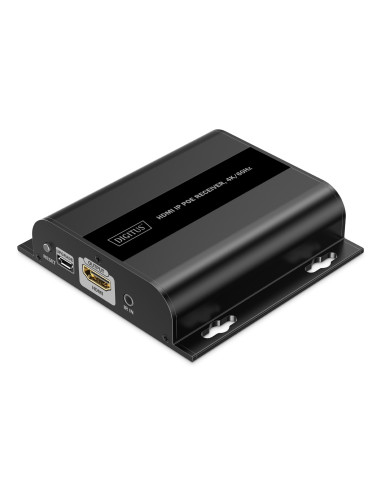 Dodatkowy Odbiornik Do Ds-55353, Przedłużacz (Extender) Po Skrętce Kat.6 Hdmi 4K/60Hz Przez Ip 1G Lub Do 120M/200M Z Poe