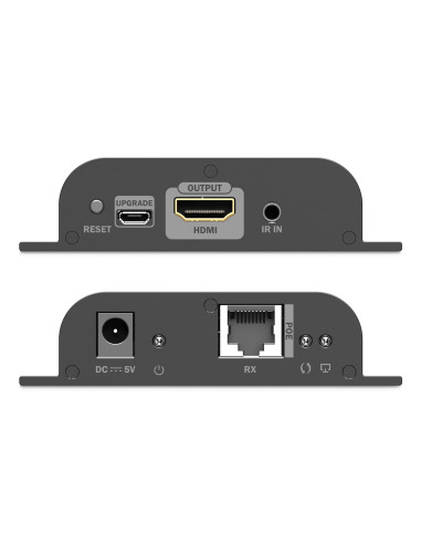 Dodatkowy Odbiornik Do Ds-55353, Przedłużacz (Extender) Po Skrętce Kat.6 Hdmi 4K/60Hz Przez Ip 1G Lub Do 120M/200M Z Poe
