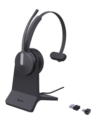 Zestaw Słuchawkowy Yealink Bh70 Mono Teams Z Podstawką Ładującą Usb-C/A