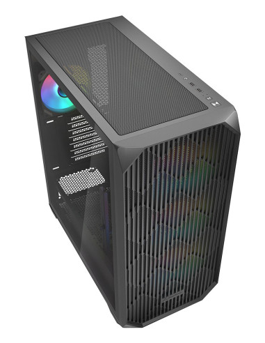 Obudowa Komputerowa Sharkoon Ak3 Rgb Czarne Szkło Hartowane