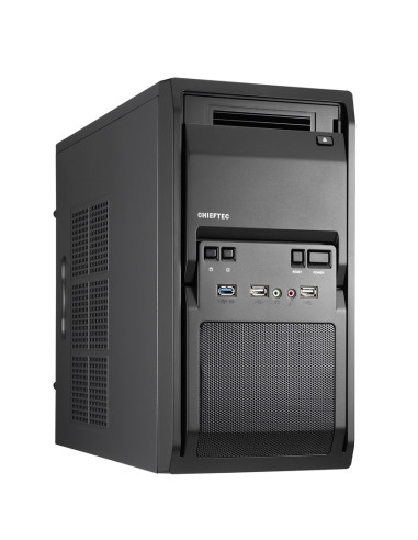 Chieftec Lt-01B-350Gpb Zabezpieczenia & Uchwyty Komputerów Mini Tower Czarny 250 W