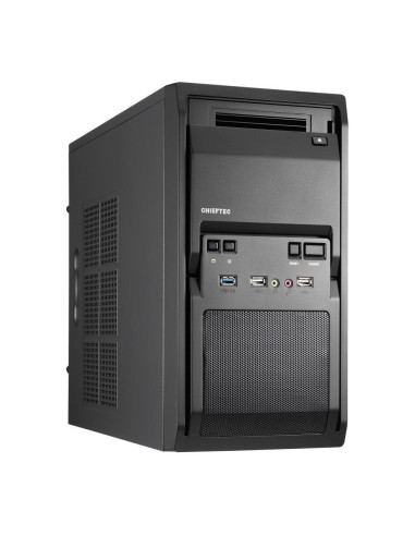 Chieftec Lt-01B-350Gpb Zabezpieczenia & Uchwyty Komputerów Mini Tower Czarny 250 W