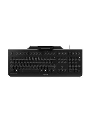 Klawiatura Cherry Secure Board 1.0 Z Nfc, Czytnik Kart Smart Card (Ccid), Usb, Wielka Brytania, Przełącznik Kluczykowy: Cherry L
